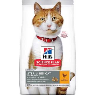 Hill's SCIENCE PLAN Steriliseret Tørfoder Til Voksne Katte Med Kylling - 1,5 kg