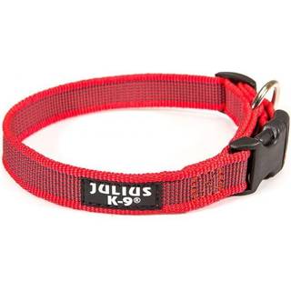 Julius-K9 C&G Hundehalsbånd - Rød / 39-65 cm / 25 mm