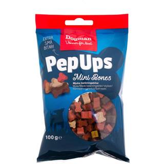 Dogman Pepups - Mini Bones Kylling & Vildt / 100 g