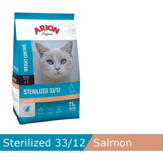 ARION - Cat food - Original Cat Sterilized - Salmon - 2 kg