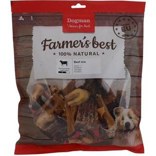 Dogman Okse og grise mix, tørret, 500g - 500 g