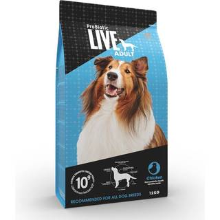 Probiotic Live Adult Dog - Kylling & Ris - 12 kg