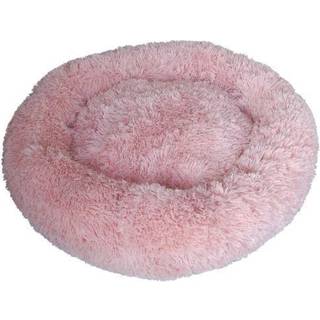 Fluffy hundeseng S, rosa 58,5x58,5cm