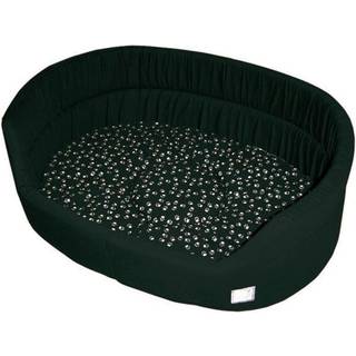 D.D. Black with Silver paws Slumber bed - Forrest green - 87