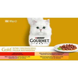 Adult menuboks dåse 4 varianter i sovs 4x85 g