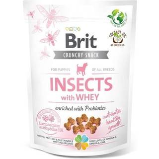 Brit Care Crunchy Cracker Insects, Whey Probiotics til hvalpe - 200 g