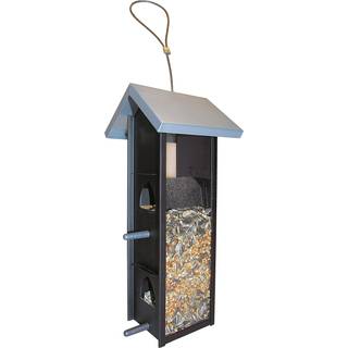 Foderautomat til frø - firkantet