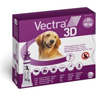 Vectra 3D Spot-On til hunde, 25-40 kg - 3 pipetter