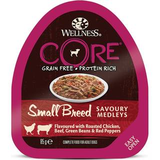 CORE Dog Food Small Breed Savoury Medleys Roasted Chicken & Beef 85g