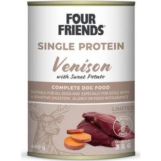 FourFriends Single Protein Venison & Sweet Potato - 400 g