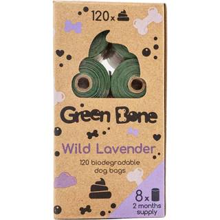 Green Bone 120 Pakker Med Lorteposer - Lavendel