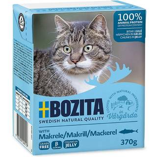 Bozita Feline Grain Free Tetra Pieces i gelé Kalkun 6x370 g