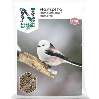 Hampefrø fuglefoder til havens vilde fugle. Care Bird De Luxe Hampefrø 5 ltr.