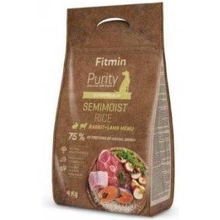 Fitmin Purity dog Rice Semimoist Rabbit & Lamb 4 kg