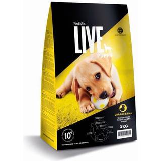 3 kg. ProBiotic LIVE Puppy - hvalpefoder med kylling