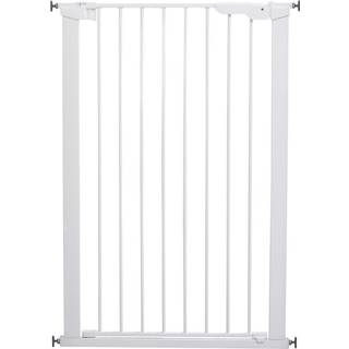 DogSpace Bonnie Ekstra Høj (105cm) Hundegitter Metal, Hvid