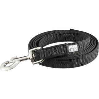 Julius-K9 C&G - Super-grip leash black/grey 20mm/2.0m without handle