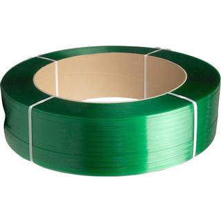 Strapbånd PET 19x0,85mm ø406mm 1200m 650kg træk grøn