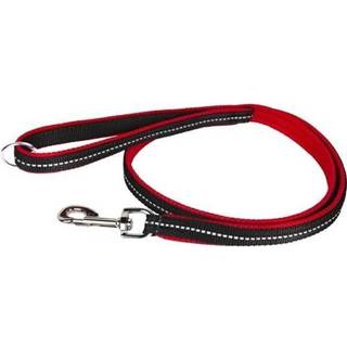 Julius-K9 POWAIR leash - red - 1.2 m with handle - large carabiner