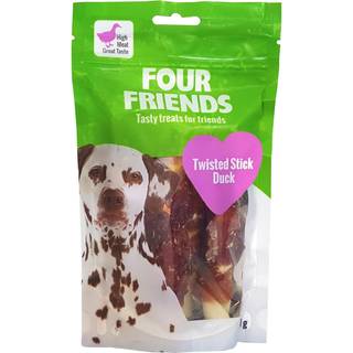 FourFriends Tyggepinde - Snoet stok and / 12,5 cm / 4 stk. / 110 g