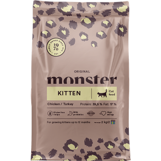 Monster Cat Original Kitten Chicken & Turkey - 6 kg