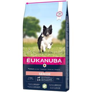 EUKANUBA Senior Small/medium Breed Lam & Ris 2,5 kg / 12 kg - 12 kg
