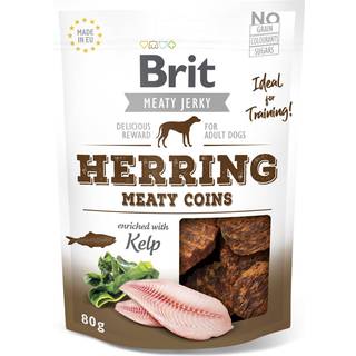 Brit - Meaty Jerky - Snacks m. Sild - 80g