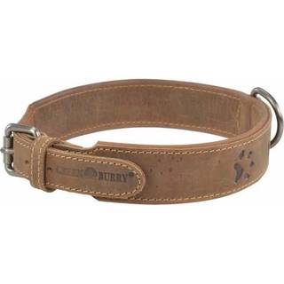 Greenburry Hundehalsband Leder Vintage antik braun