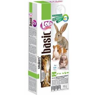 Lolo Pets 2xseed sticks rodent/rabbit yoghurt/dandelion