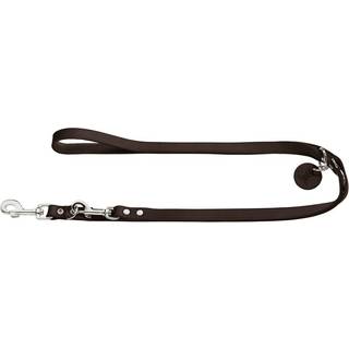 Hunter V-Leash Hundesnore størrelse Länge max. 200 cm - Breite 1,6 cm farve dark brown