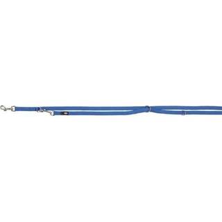 Trixie Premium adjustable lead double-layered M-L: 2.00 m/20 mm royal blue
