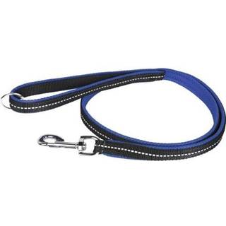 Julius-K9 POWAIR leash - blue - 1.2 m with handle - small carabiner