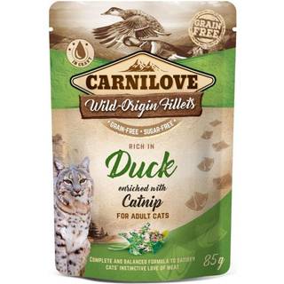Carnilove Cat Pouch Duck & Catnip - 85 g