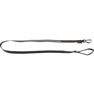 Non-stop Dogwear Touring Bungee Leash 2m/13mm, Screw-Lock  grey, 2m/13mm