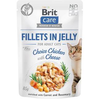 Brit Care Cat Pouch Choice Chicken with Cheese in Jelly 85g