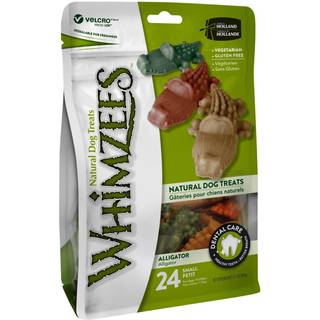 Whimzees Alligator S, 360 g - 24 stk.