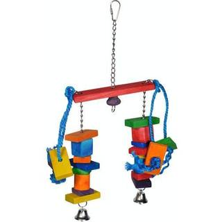 VADIGRAN Bird Toy double cubes multi color 40cm