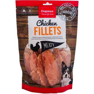 Dogman Meaty Chicken Fillets Dog Treats 400g