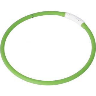 Dogman Flashing LED Collar Green