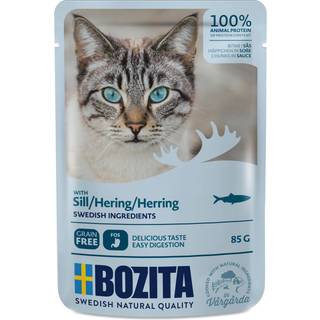 Bozita Feline Kornfri Sild i sauce 12x85 g