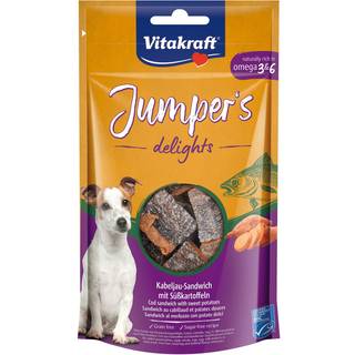 Vitakraft Jumper´s delight Torsk Sandwich med kartoffel 80g
