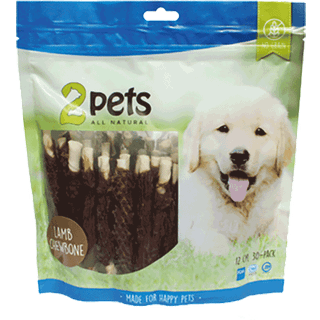 2pets Tyggepinde 30-pak Lam - 400 g