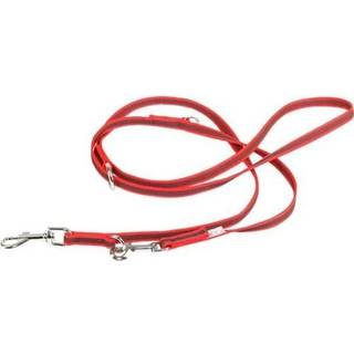 Julius-K9 C&G - Super-grip leash.red/grey.14mm/2.2m.with handle.max 30kg