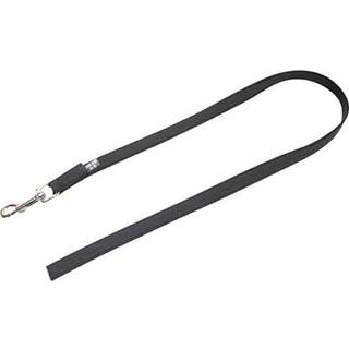 Julius-K9 C&G - Super-grip leash black/grey 14mm/1.0m without handle