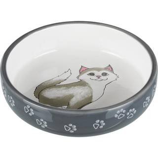 Trixie Ceramic bowl 0.3 l/ø 15 cm grey