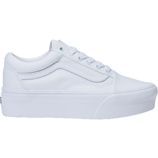 Vans - Old Skool Stackform Shoes, Woman, White, Size: 42 - White - 42