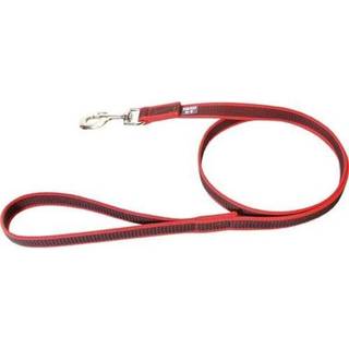 Julius-K9 C&G - Super-grip leash red/grey 20mm/1.0m with handle