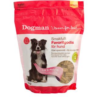 Dogman Hundegodbidder Favoritgodis laks og kartoffel 800g