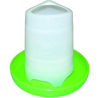 Fodertårn plast grøn uden låg 8 kg