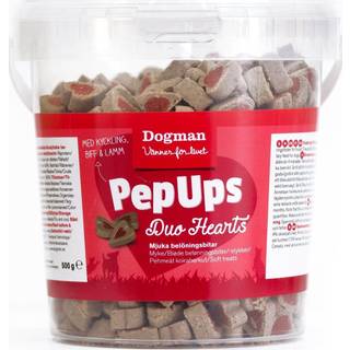 Dogman Pepups - Duo Hearts 3-smag / 450 g
